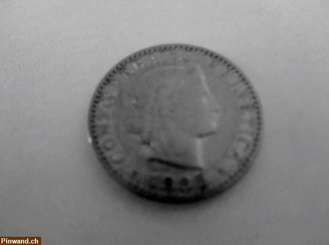 Bild 6: CH 20 Rappen Münzen 1883 / 1884 / 1885 / Gelaufen (3 Stk.)