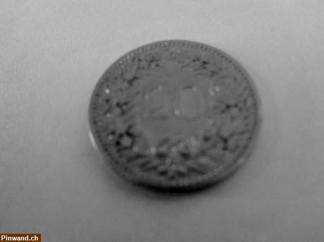 Bild 7: CH 20 Rappen Münzen 1883 / 1884 / 1885 / Gelaufen (3 Stk.)
