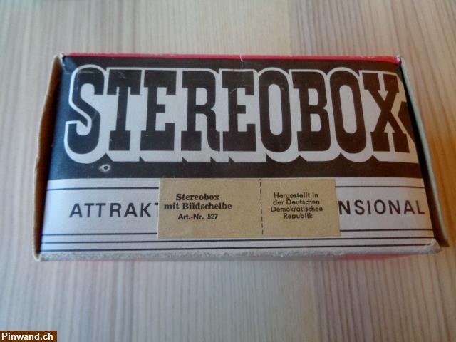 Bild 5: Vintage DDR Stereobox / Originalschachtel / Scheiben