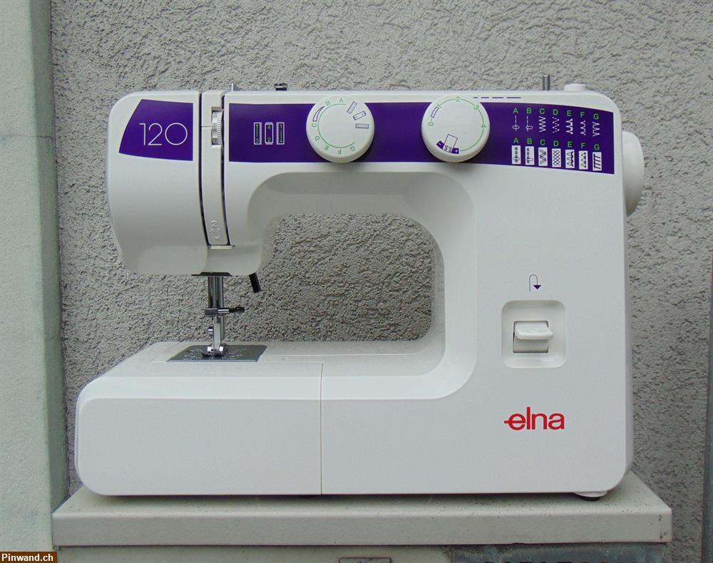Bild 1: Nähmaschine Elna 120, NEU zu verkaufen