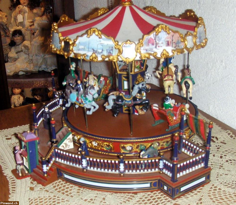 Bild 1: Karussell Spieluhr mit 30 Melodien Rarität zu verkaufen