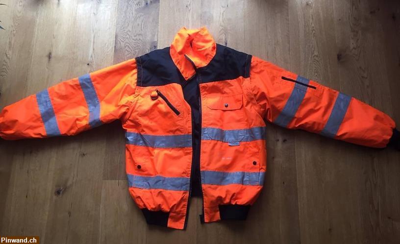 Bild 1: Arbeitskleidungs-Jacke reflektierend "Scotchlite" zu verkaufen