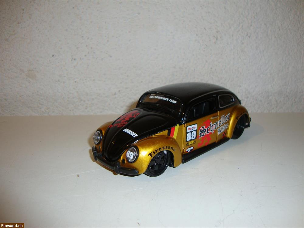 Bild 1: VW Käfer getunt im Masstab 1:24 zu verkaufen