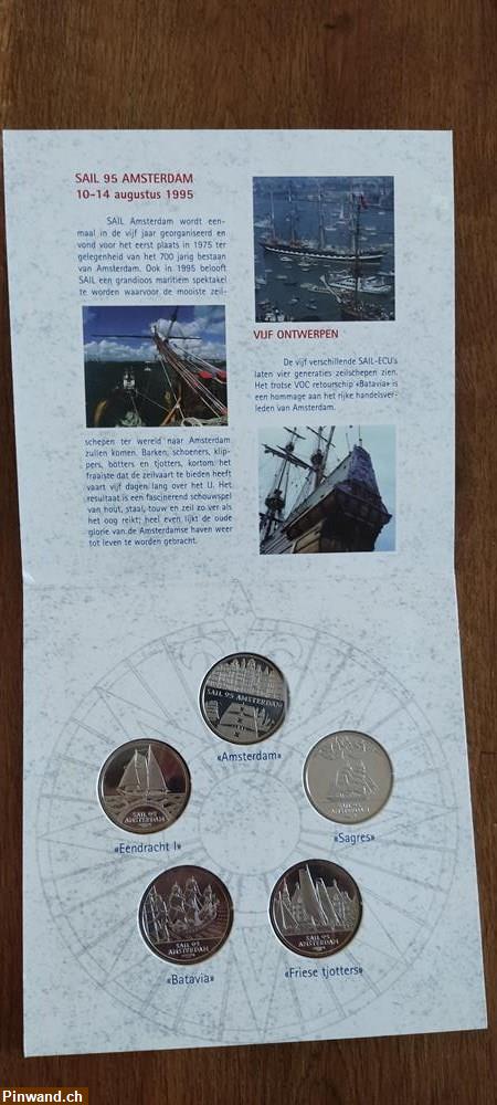 Bild 1: Sammlermünzen Sail 95 Amsterdam zu verkaufen