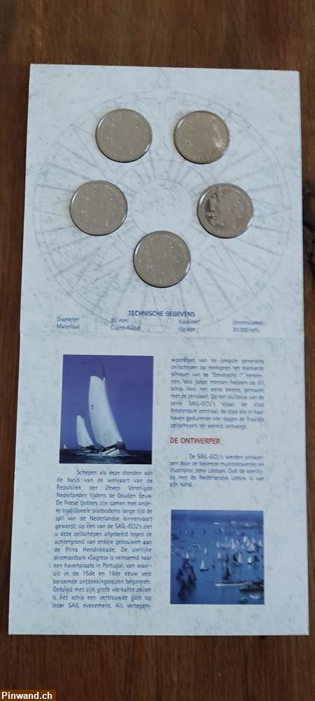 Bild 2: Sammlermünzen Sail 95 Amsterdam zu verkaufen