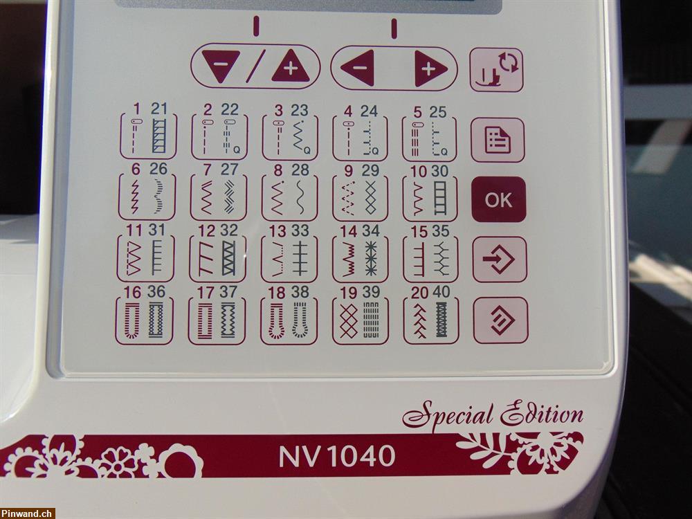 Bild 2: Neu! Nähmaschine Brother innov-is NV1040 zu verkaufen