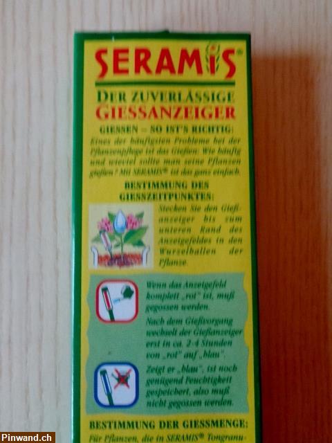 Bild 5: Seramis Giessanzeiger klein / 25x2 Stück zu verkaufen