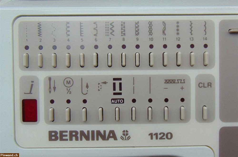 Bild 2: Occasion Nähmaschine Bernina 1120, ab Service zu verkaufen