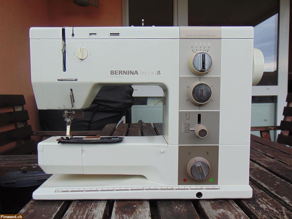 Bild 1: Occasion Nähmaschine BERNINA Record 931 electronic zu verkaufen