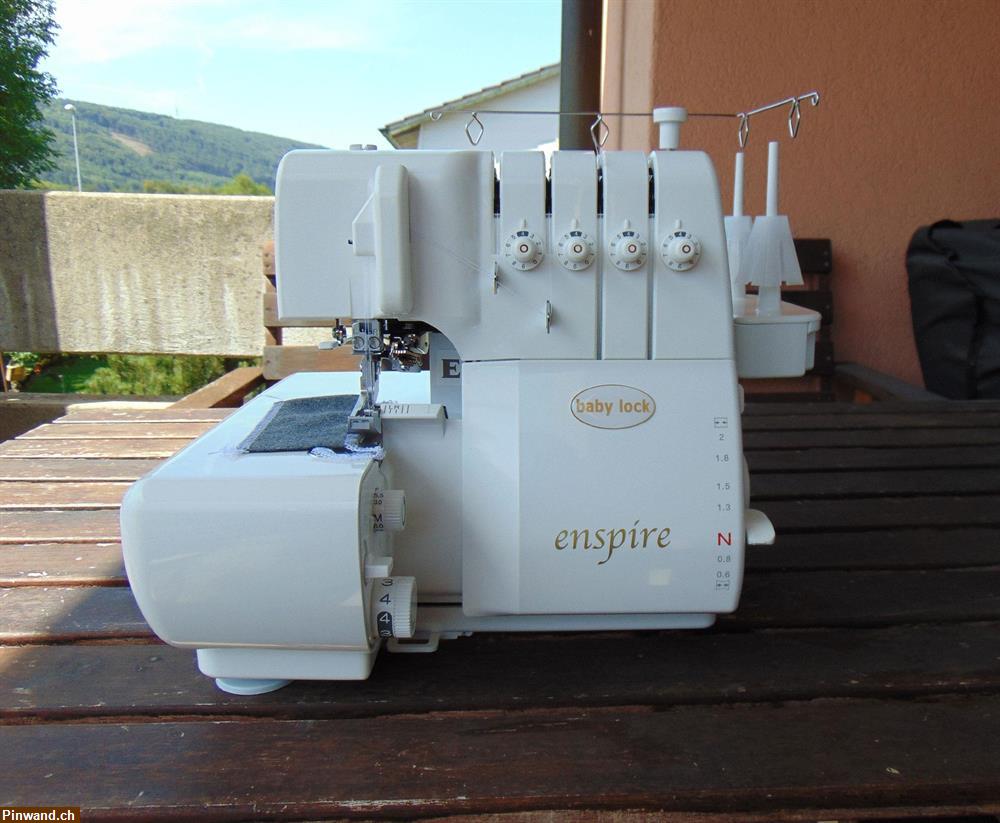 Bild 1: NEU! Overlock Nähmaschine baby lock enspire zu verkaufen