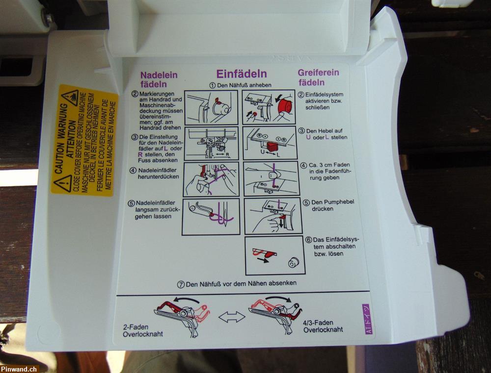 Bild 3: NEU! Overlock Nähmaschine baby lock enspire zu verkaufen