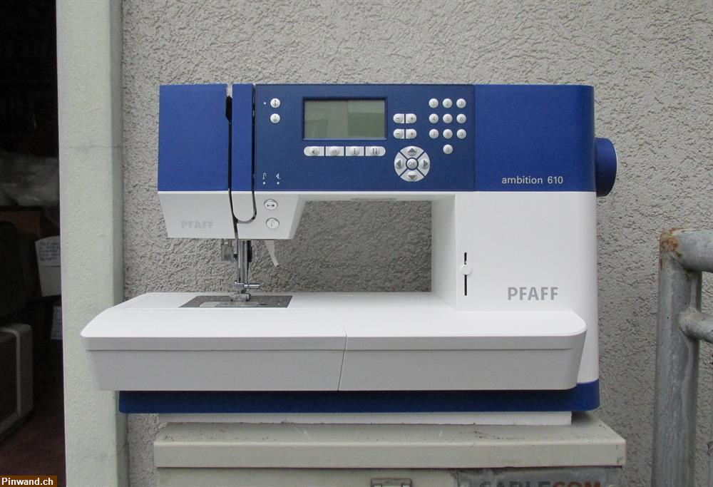 Bild 1: NEU! Nähmaschine PFAFF ambition 610 zu verkaufen