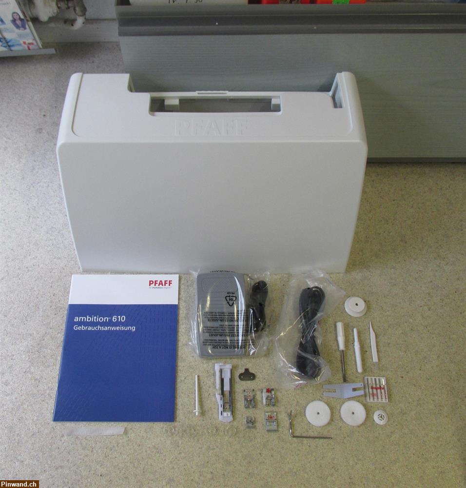 Bild 5: NEU! Nähmaschine PFAFF ambition 610 zu verkaufen