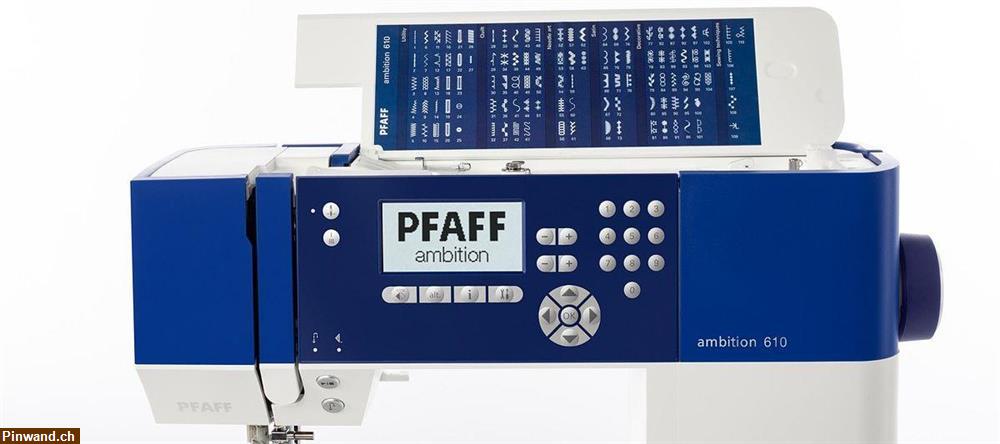 Bild 7: NEU! Nähmaschine PFAFF ambition 610 zu verkaufen