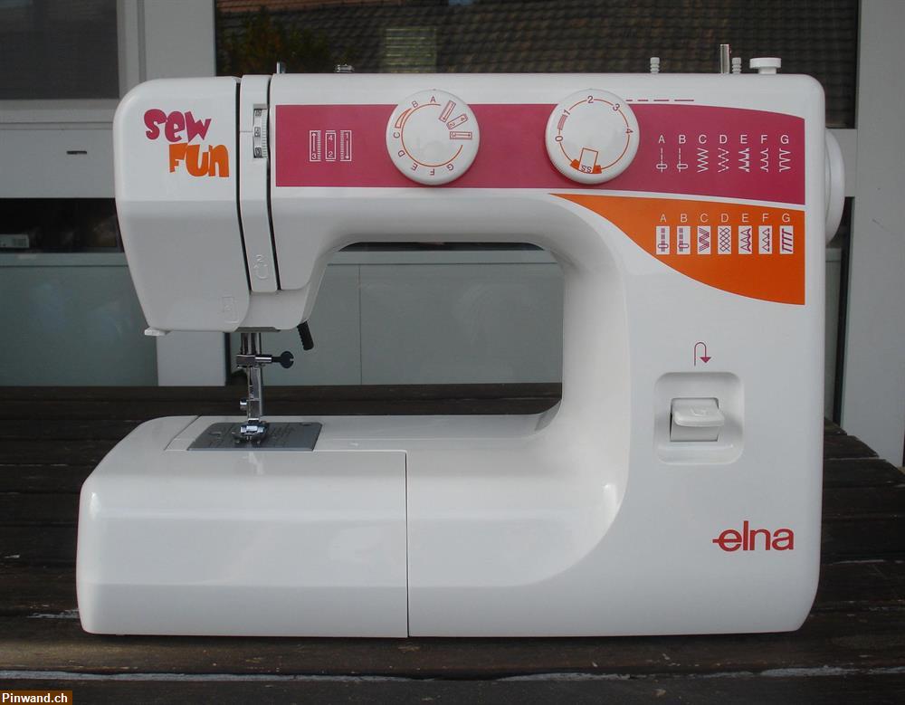 Bild 1: Neue Nähmaschine Elna Sew Fun 1000 zu verkaufen