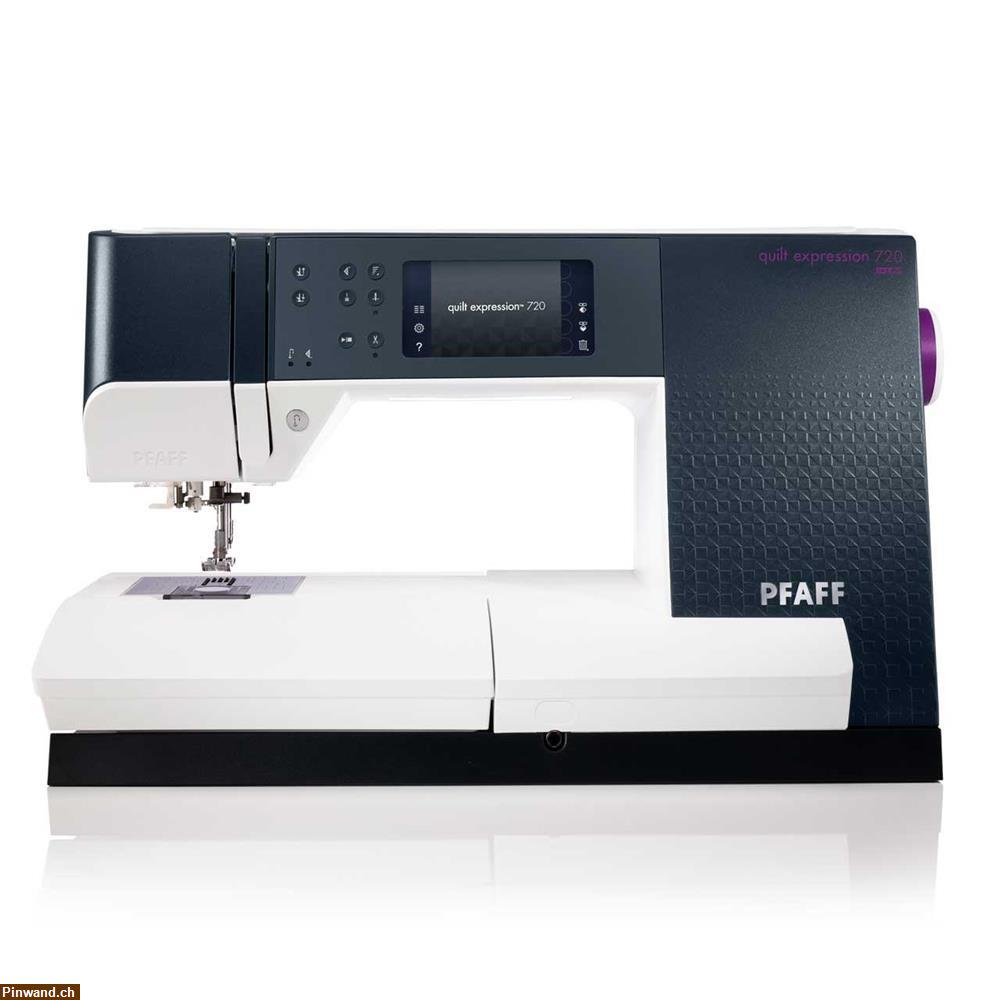 Bild 1: Nähmaschine PFAFF quilt expression 720, neu