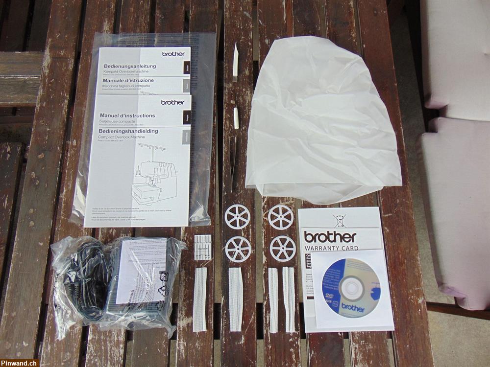 Bild 4: Overlock Nähmaschine Brother 1034 DX, neu