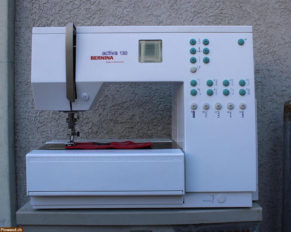 Bild 1: Nähmaschine Bernina activa 130, ab Service, 6 Mon. Garantie