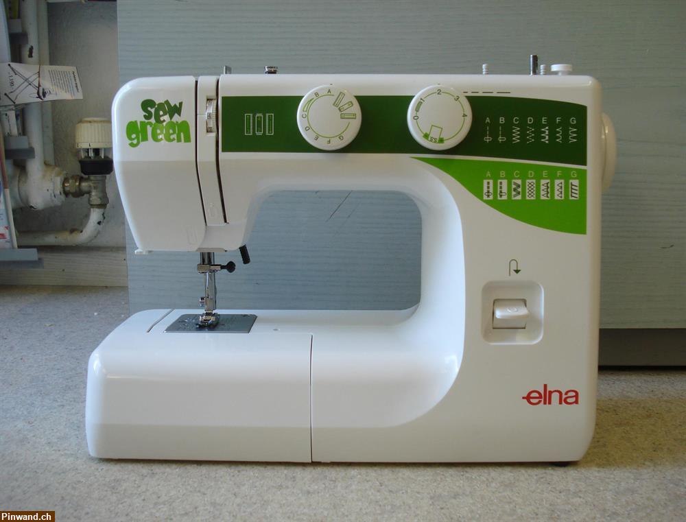 Bild 1: NEU! Nähmaschine Elna Sew Green 1000 zu verkaufen
