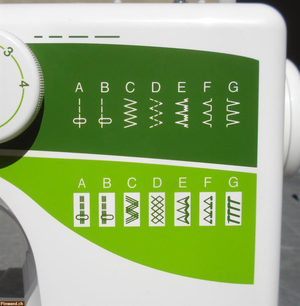 Bild 2: NEU! Nähmaschine Elna Sew Green 1000 zu verkaufen