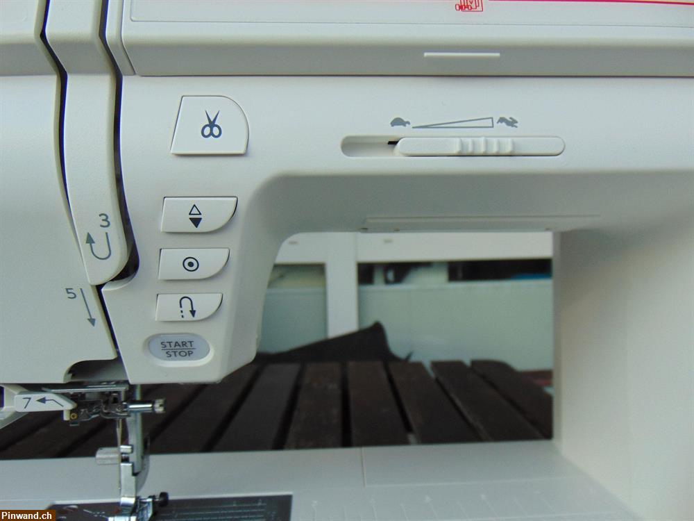 Bild 4: Nähmaschine Elna eXcellence 580+, neu, mit Gratis-Versand.