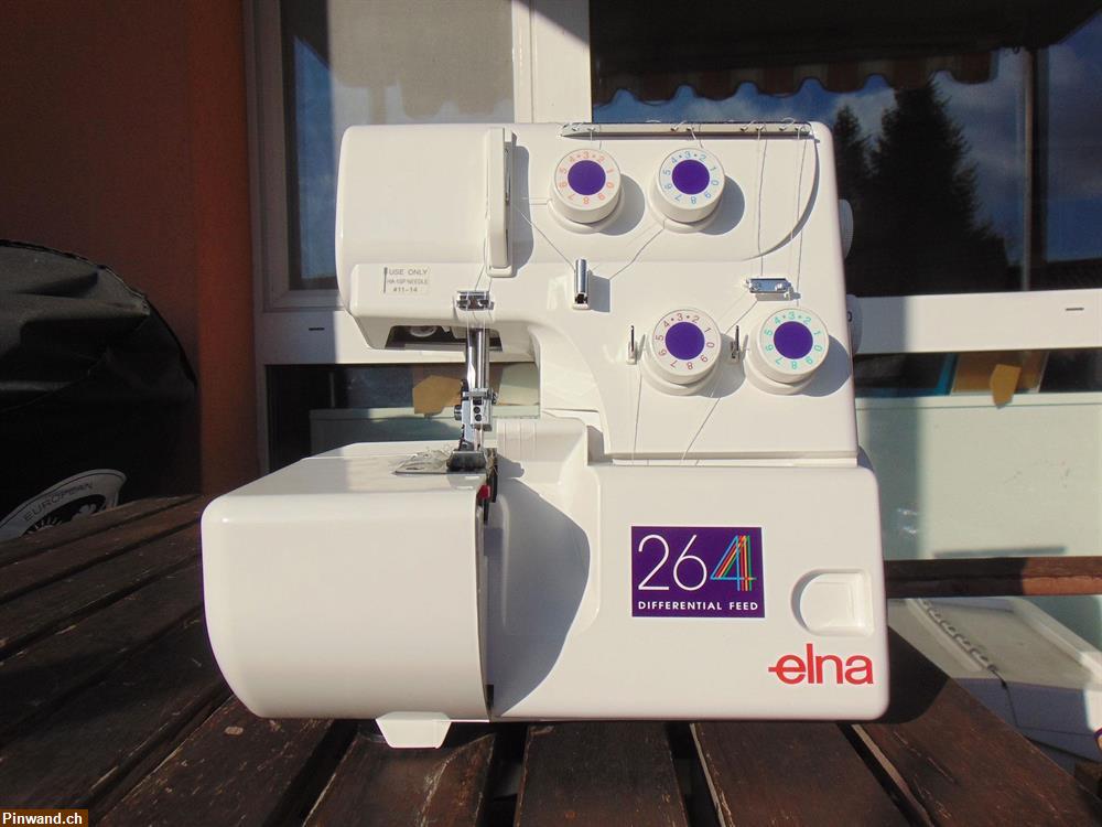 Bild 1: NEU! Overlock Nähmaschine Elna extend 264 zu verkaufen