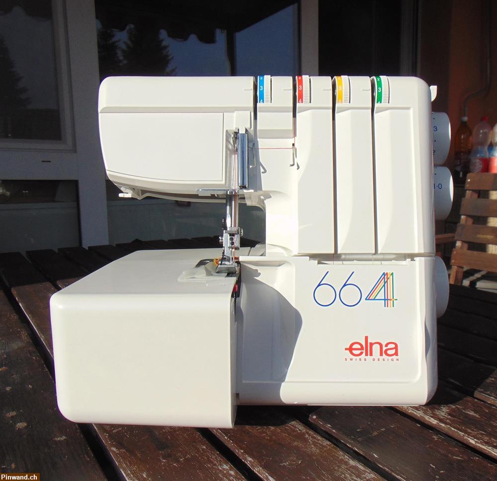 Bild 1: NEU! Overlock Nähmaschine Elna 664 zu verkaufen