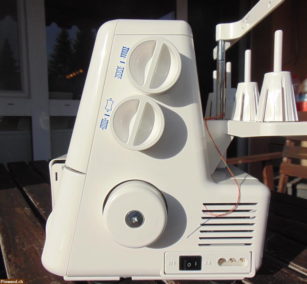Bild 3: NEU! Overlock Nähmaschine Elna 664 zu verkaufen