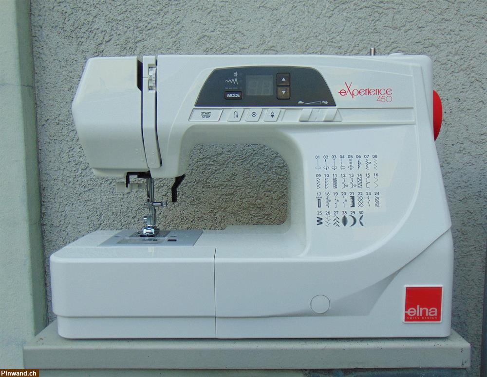 Bild 1: Nähmaschine Elna eXperience 450, neu, Gratis-Versand.