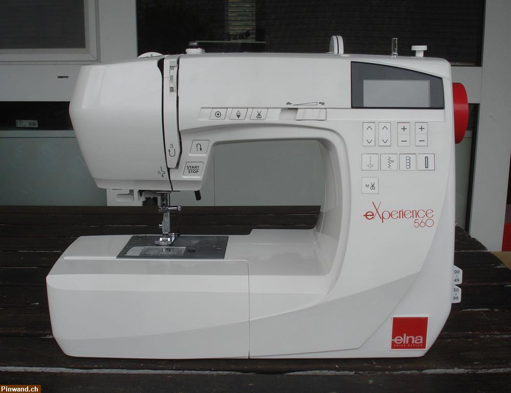 Bild 1: Nähmaschine Elna eXperience 560, neu, mit Gratis-Versand.