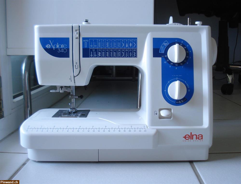 Bild 1: NEU! Nähmaschine Elna explore 340 zu verkaufen
