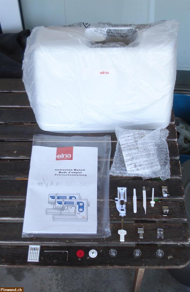 Bild 4: NEU! Nähmaschine Elna explore 340 zu verkaufen