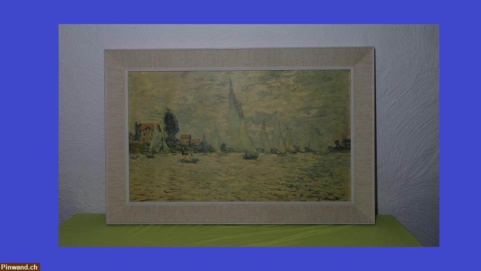 Bild 3: Claude Monet Segelboote Regatta in Argenteuil 1874 zu verkaufen