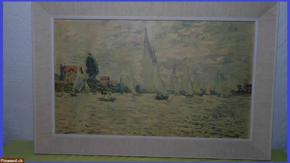 Bild 4: Claude Monet Segelboote Regatta in Argenteuil 1874 zu verkaufen