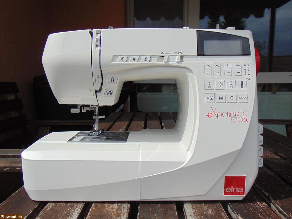 Bild 1: NEU! Nähmaschine Elna eXperience 570 alpha zu verkaufen