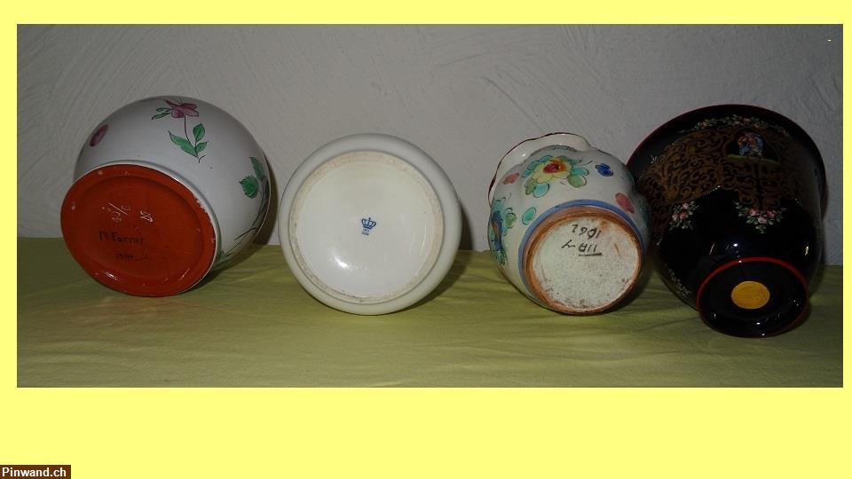 Bild 5: 4 verschiedene Vasen zu verkaufen