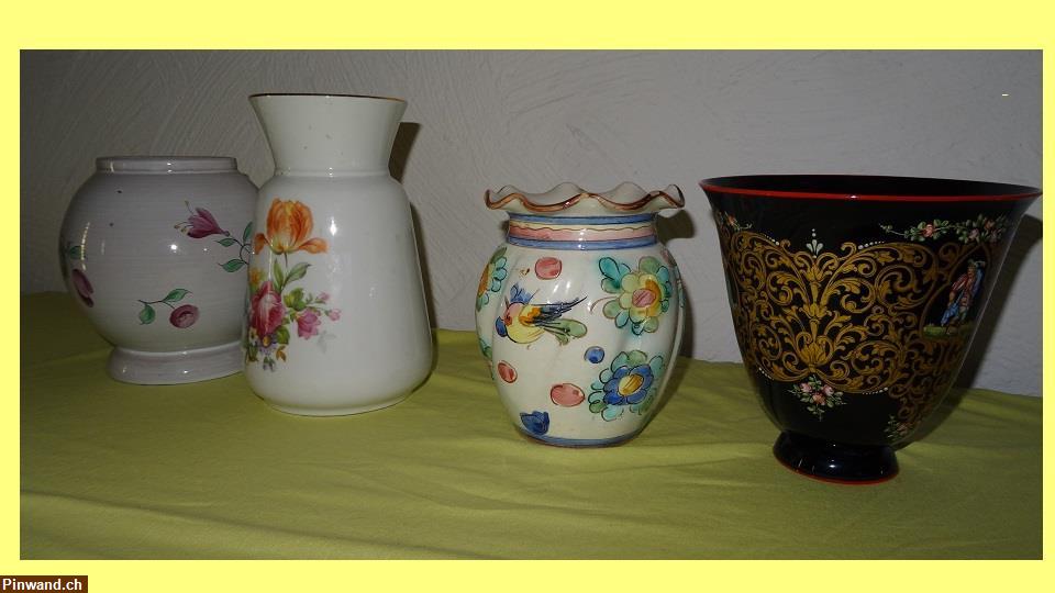Bild 7: 4 verschiedene Vasen zu verkaufen