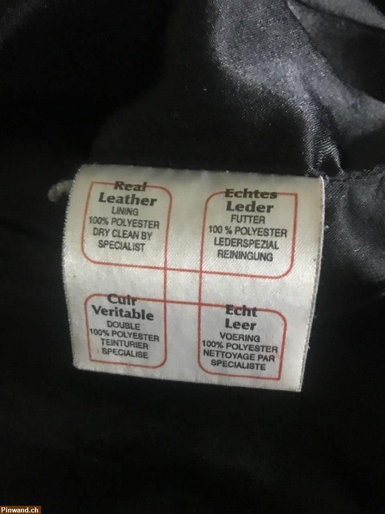 Bild 5: Leder Jacke in Grösse L Maakson Garment zu verkaufen