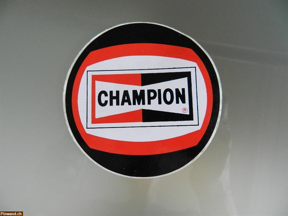 Bild 1: Sticker Champion Öl Aufkleber Kult Vintage Motorenöl