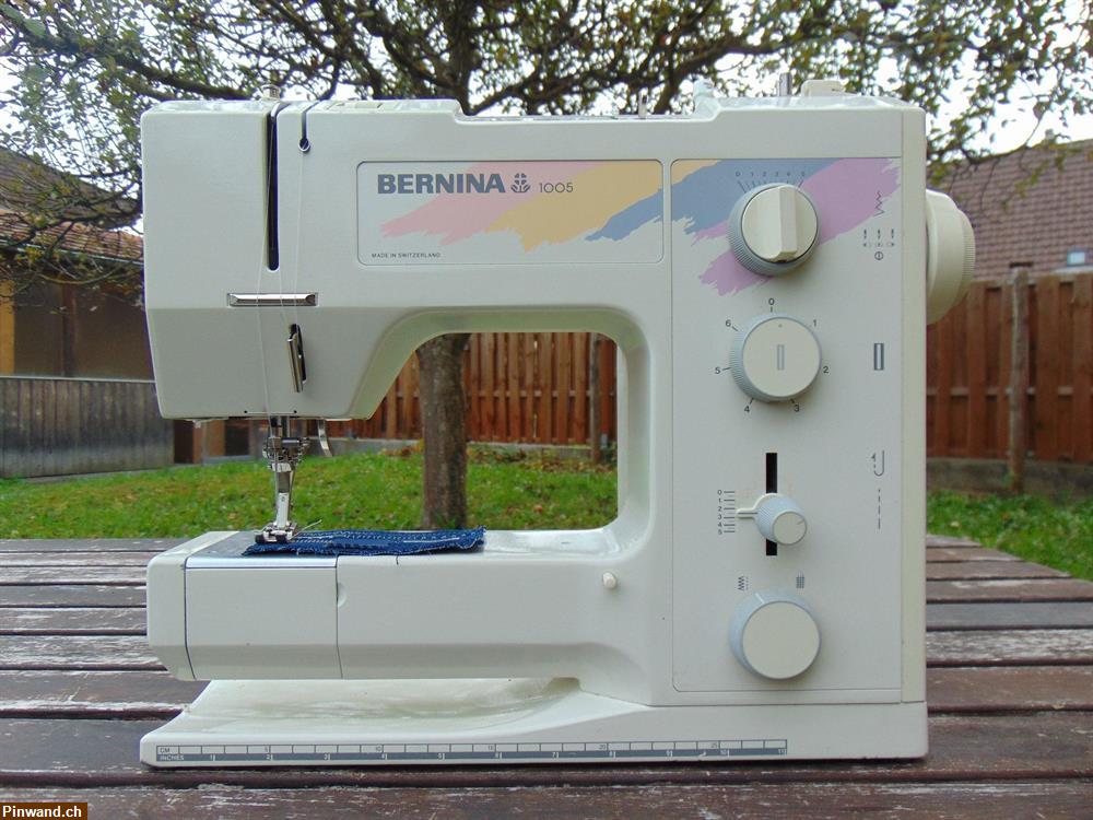 Bild 1: Occasion Nähmaschine Bernina 1005, ab Service zu verkaufen