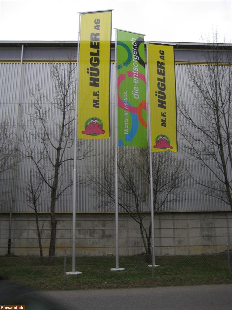 Bild 3: Flagge zeigen mit Schönwald Fahnen: Werbefahnen etc.