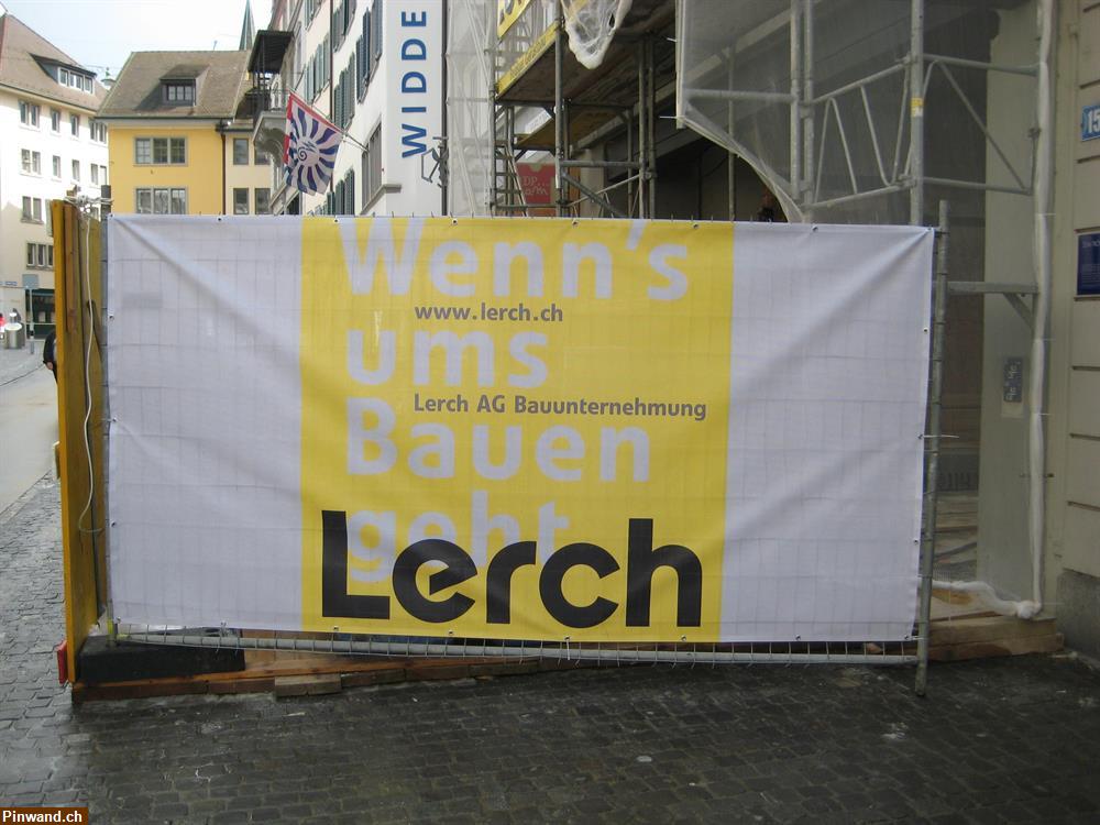Bild 3: Blachen und Planen mit ihrem Logo bedruckt bei Schönwald Fahnen Ermatingen