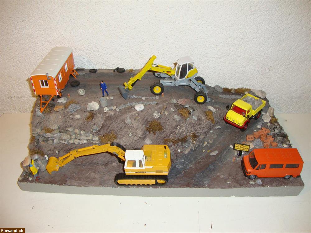 Bild 1: Diorama Baustelle zu verkaufen
