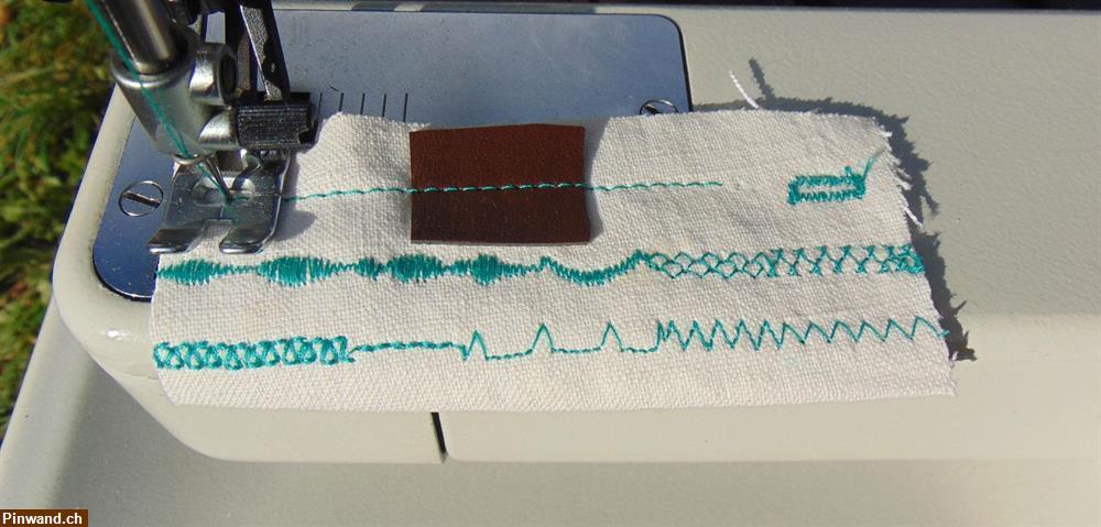 Bild 3: Occasion Nähmaschine PFAFF 1222, mit IDT, ab Service zu verkaufen