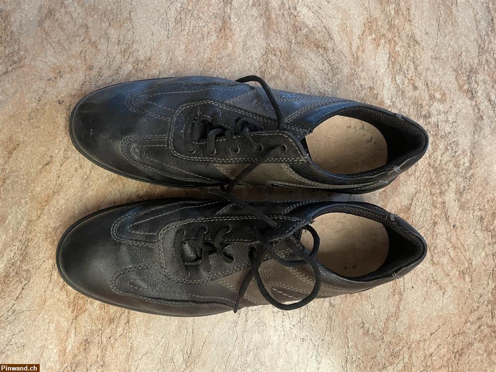 Bild 1: Leder Schuhe Gr. 44 zu verkaufen