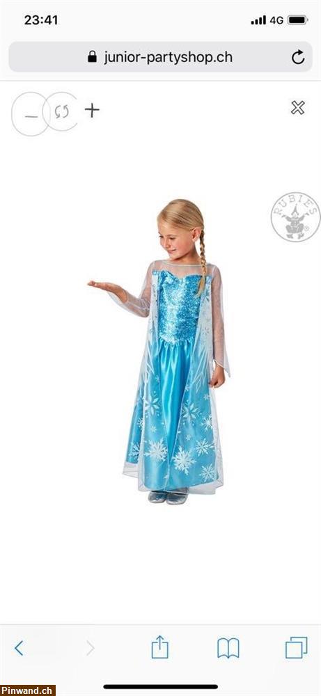 Bild 1: Anna und Elsa Kleid für 7-8Jährige zu verkaufen