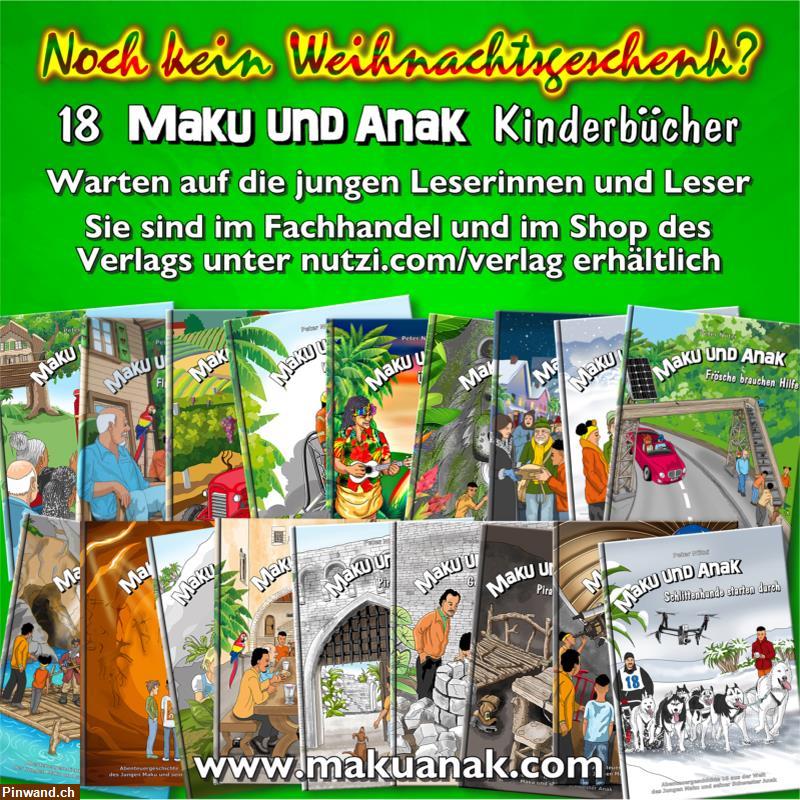 Bild 1: Weihnachtsgeschenk: Maku und Anak Kinderbücher zu verkaufen