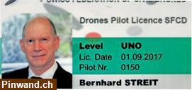 Bild 1: Luftaufnahmen mit Drohne, bin lizenzierter Pilot