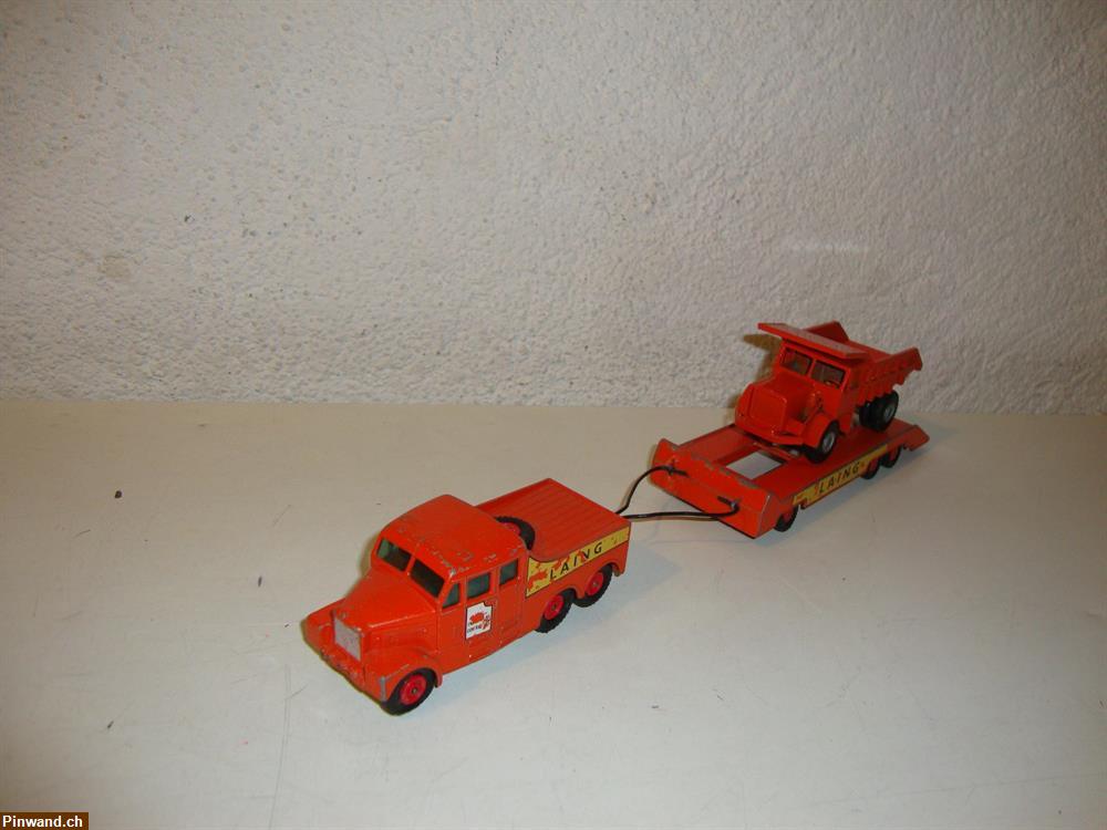 Bild 2: Matchbox King Size Nr. 8 Scammell 6x6 Tractor Trailer mit Dumper