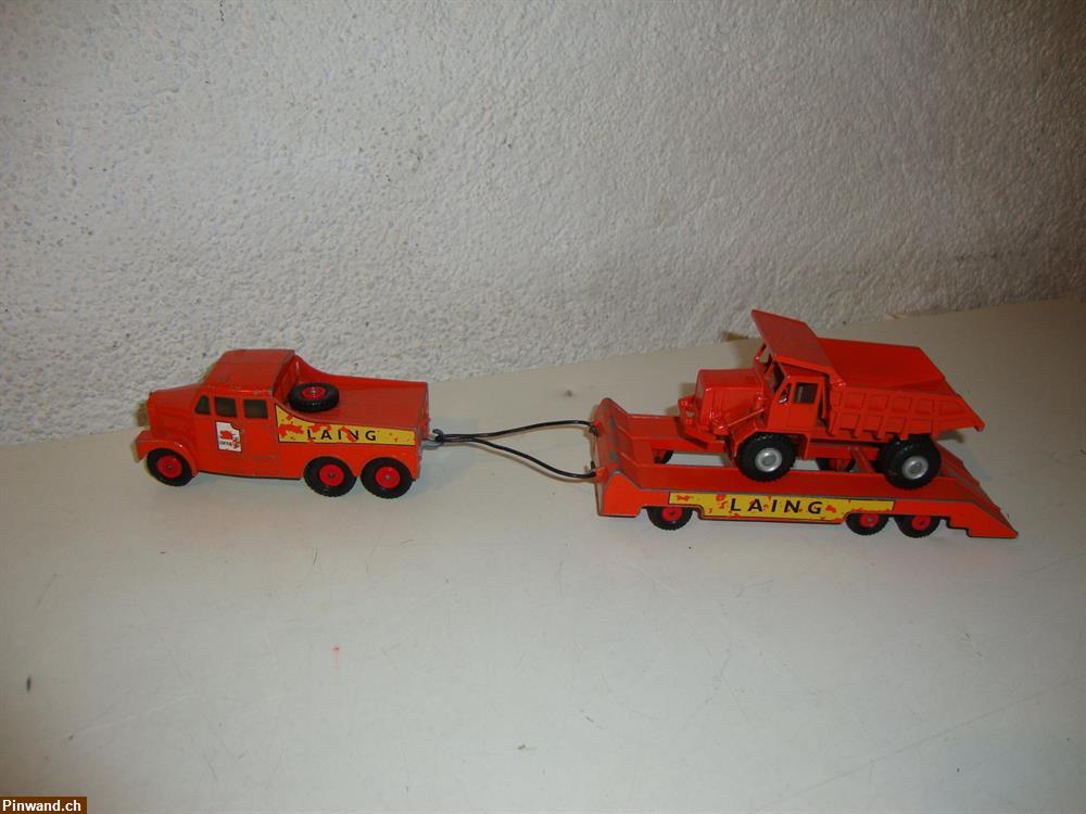 Bild 3: Matchbox King Size Nr. 8 Scammell 6x6 Tractor Trailer mit Dumper